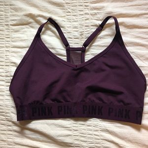 Victoria secret maroon sports bra